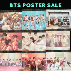 BTS Official Poster 12 different set (Kpop Merch)